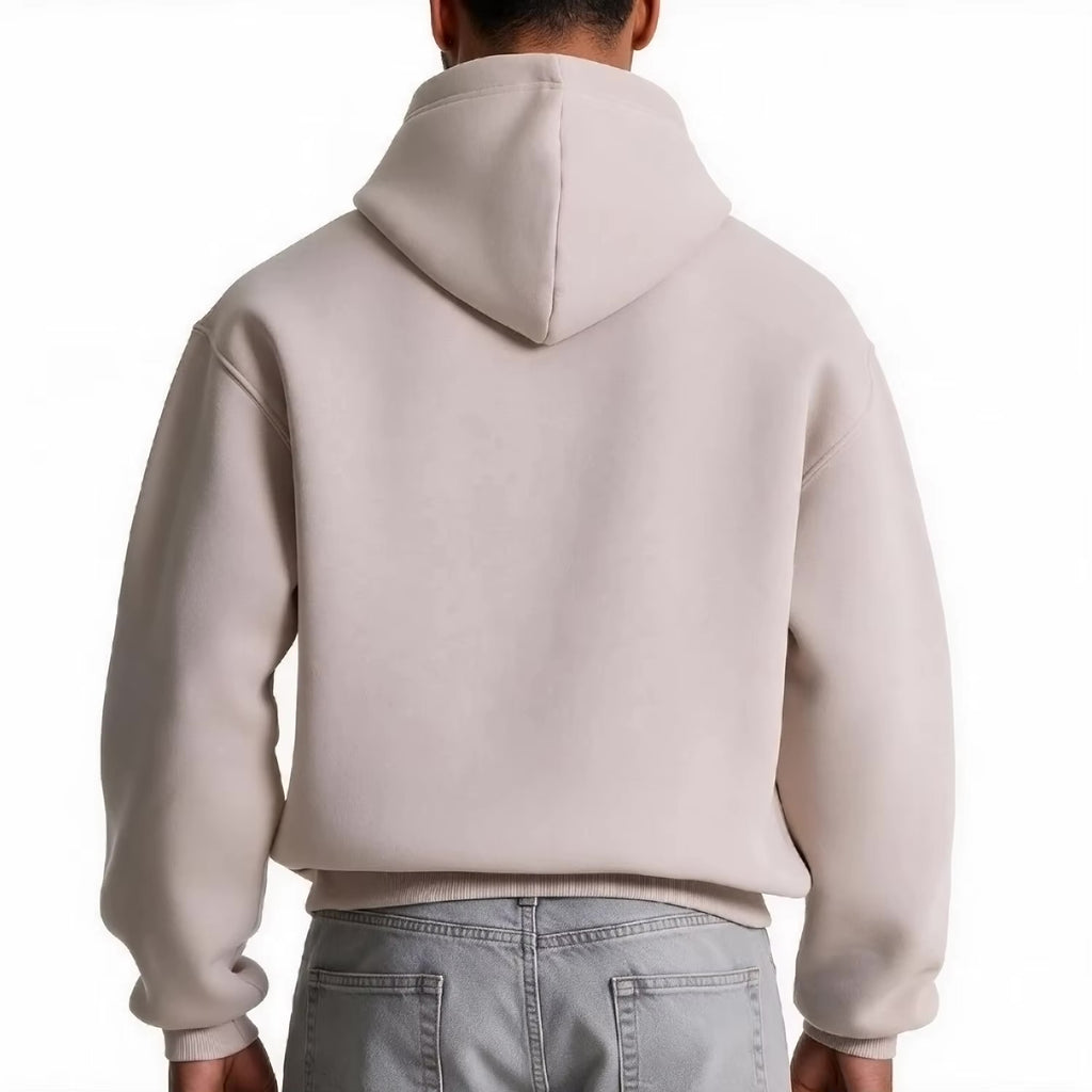 SEMETAL High Quality Fleece Designer Cropped Blank Hoodie Unisex Custom Graphic 500 Gsm Heavyweight Cotton Oversized Hoodies Men