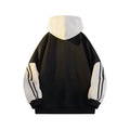 Men's Winter Basics Oversized 100% Cotton Fleece Hoodie Zipper-Up Sweatshirt XL Size Plain Dyed Solid Pattern Great for Couples